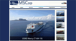 Desktop Screenshot of mscorp.net